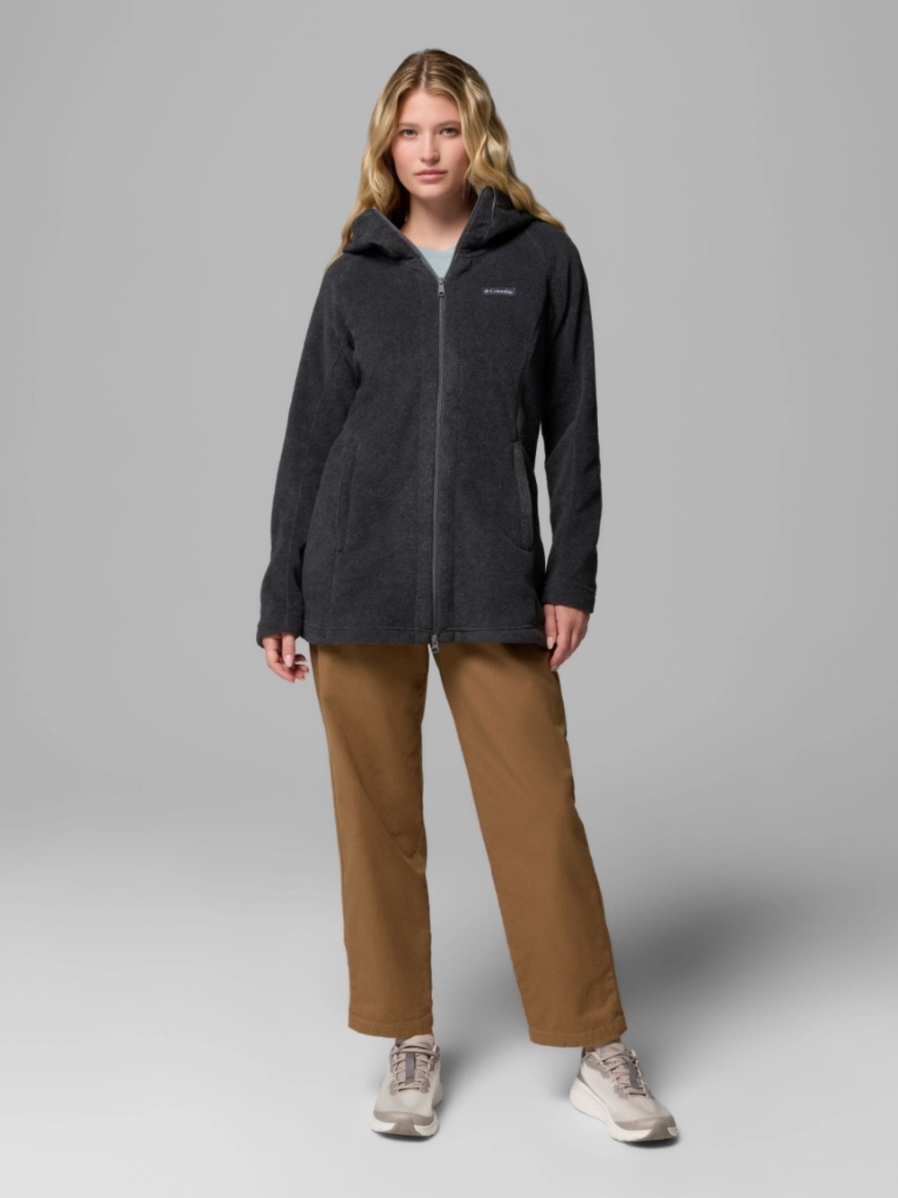 Columbia Women's Benton Springs II Long Fleece Hoodie Jacket Size L